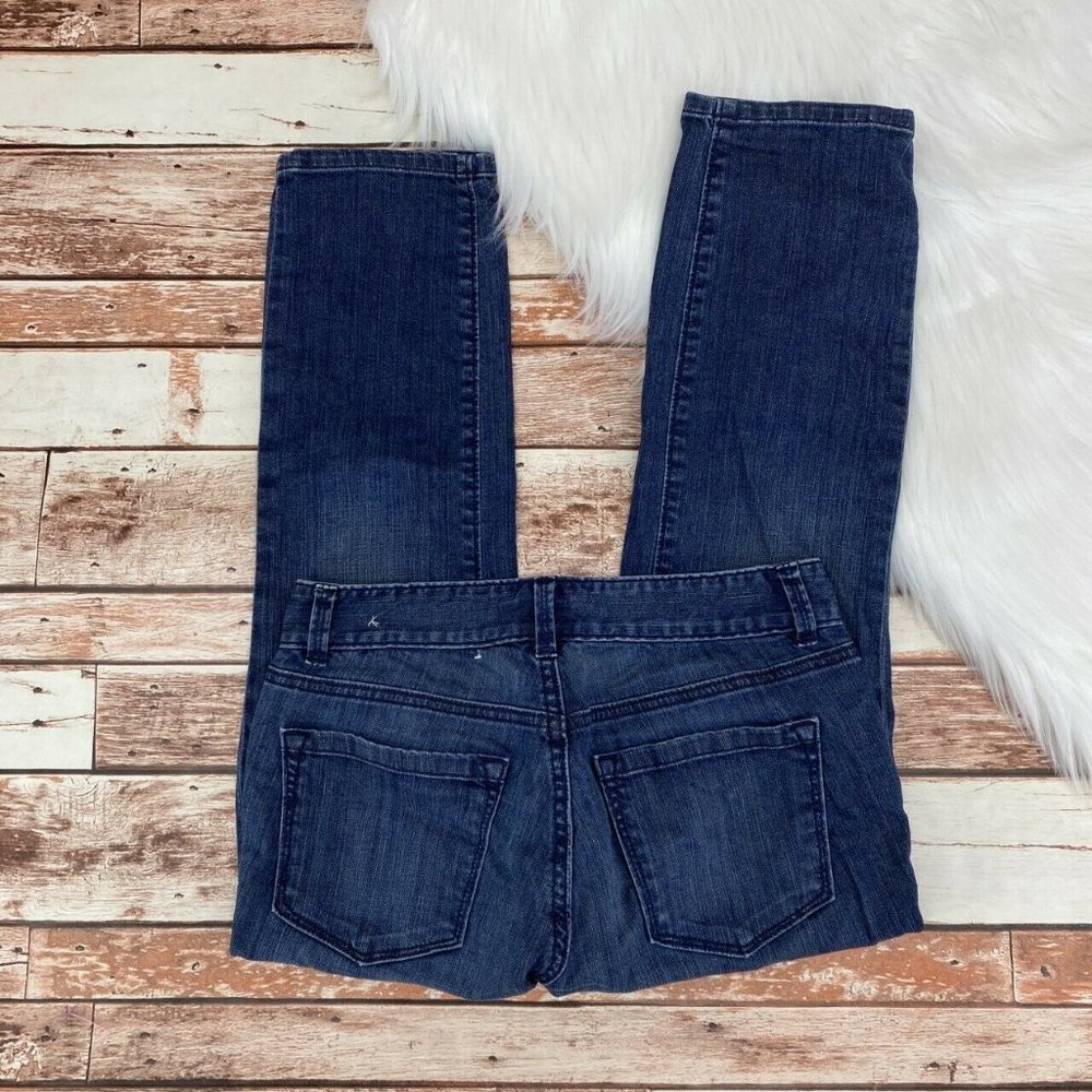 Ann Taylor Loft Modern Crop Straight Jeans Size 00 - Picture 6 of 6